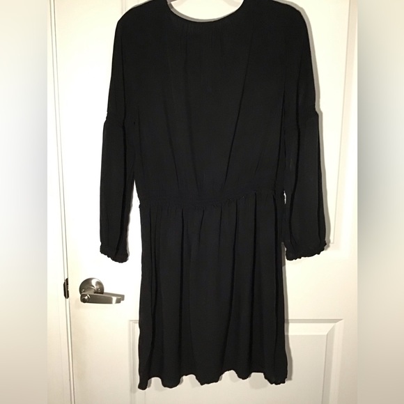 Old Navy Black Long Sleeve Dress Size L - Picture 4 of 7